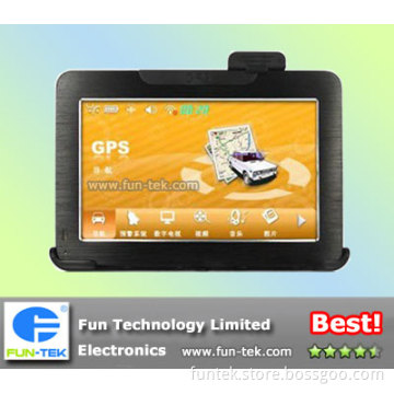 5-inch TFT-LCD ARM11 468MHz Car GPS Navigation Receiver Navigator Tracker Video MP3 MP4 FM Windows6.0